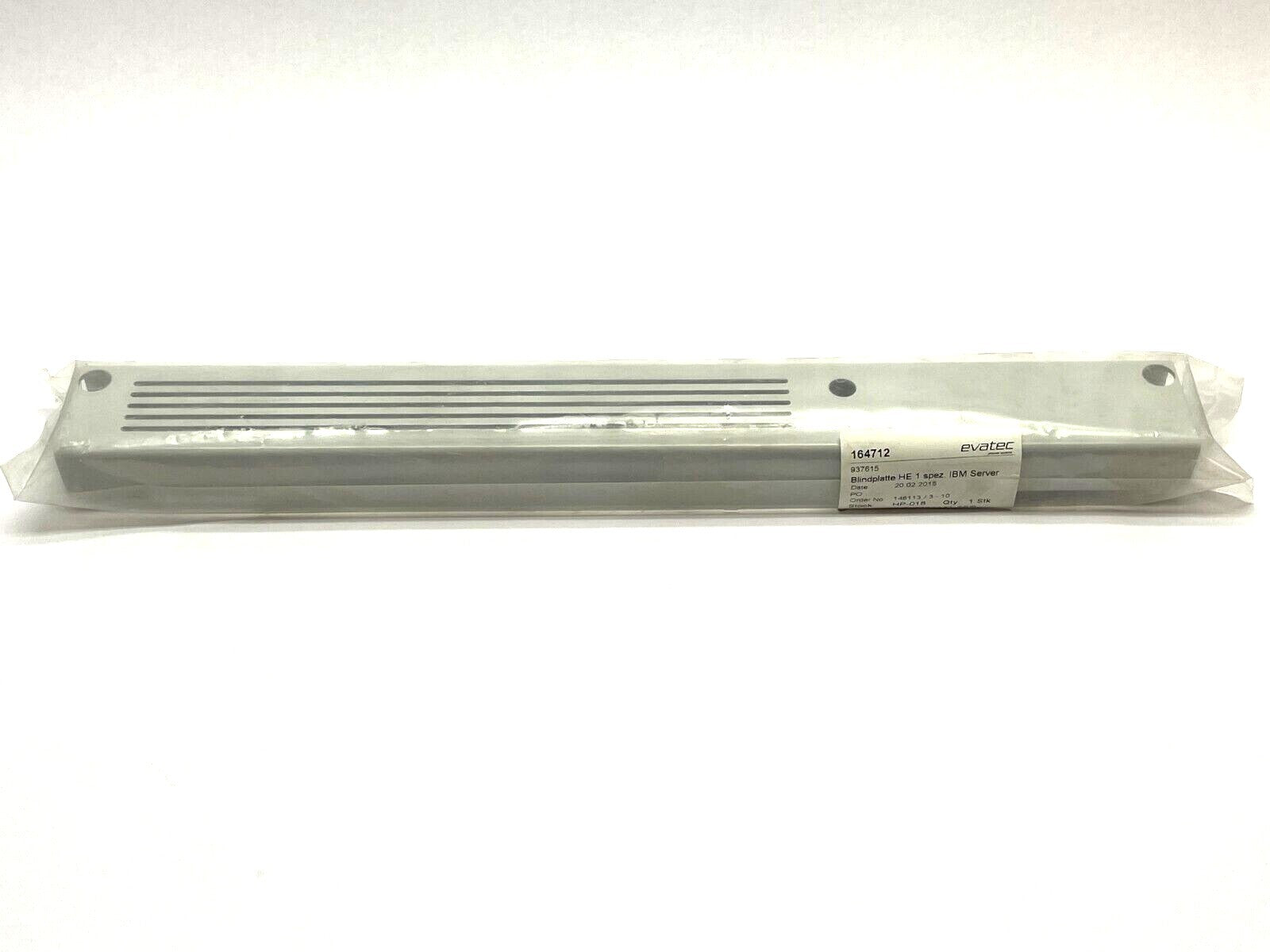 Evatec 164712 Blindplatte HE 1 Spez 148113 - Maverick Industrial Sales