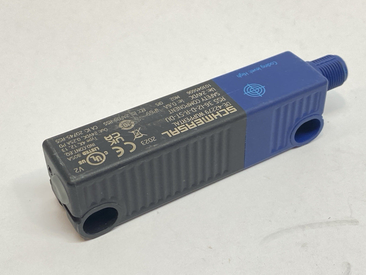 Schmersal 103045606 Non-Contact RFID Magnetic Safety Switch RSS 36-I2-D-R-ST-DU - Maverick Industrial Sales