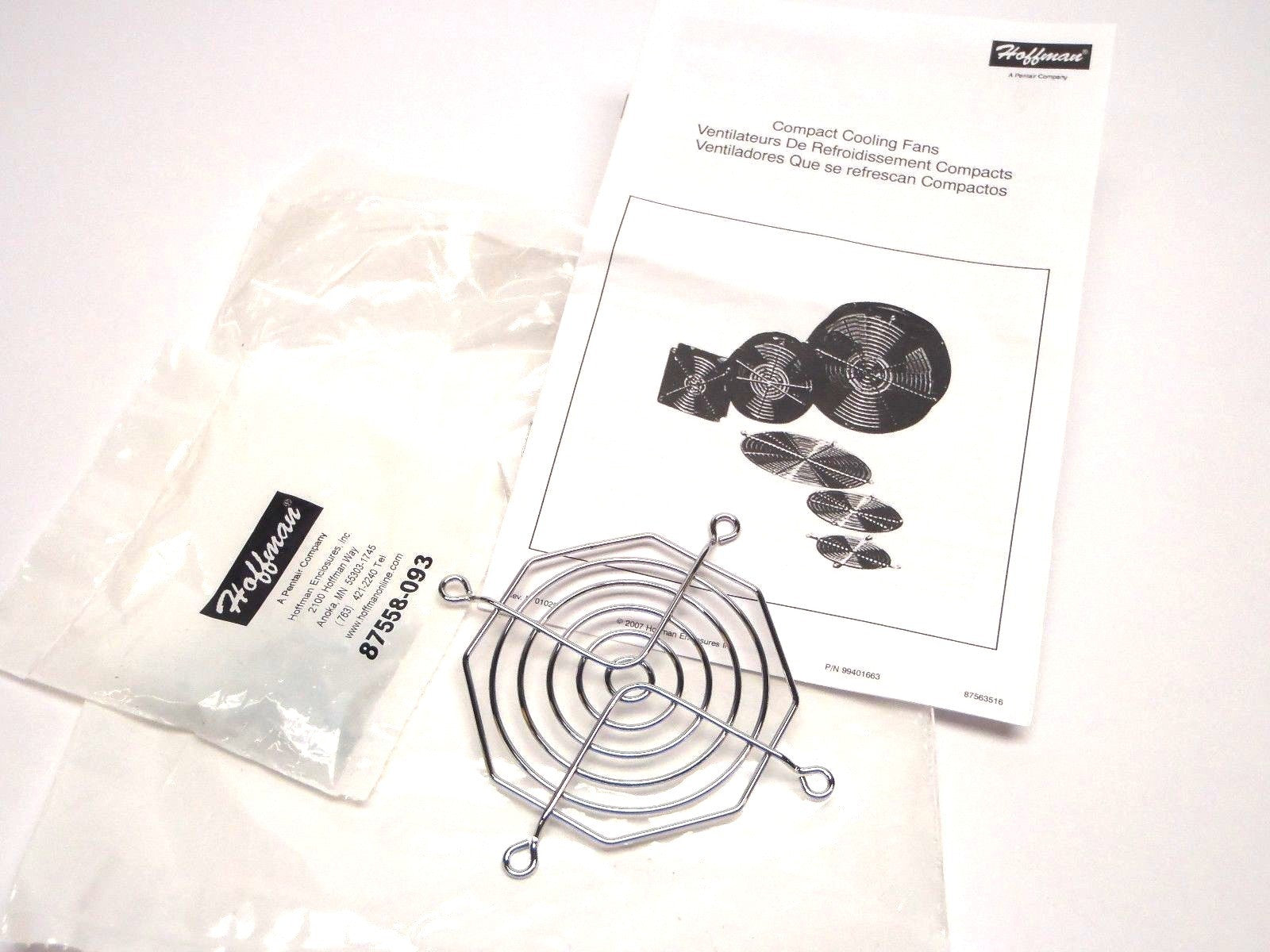Hoffman AGARD3 Finger Guard Kit for A3AXFN and A3AXFN24 3" Fan - Maverick Industrial Sales