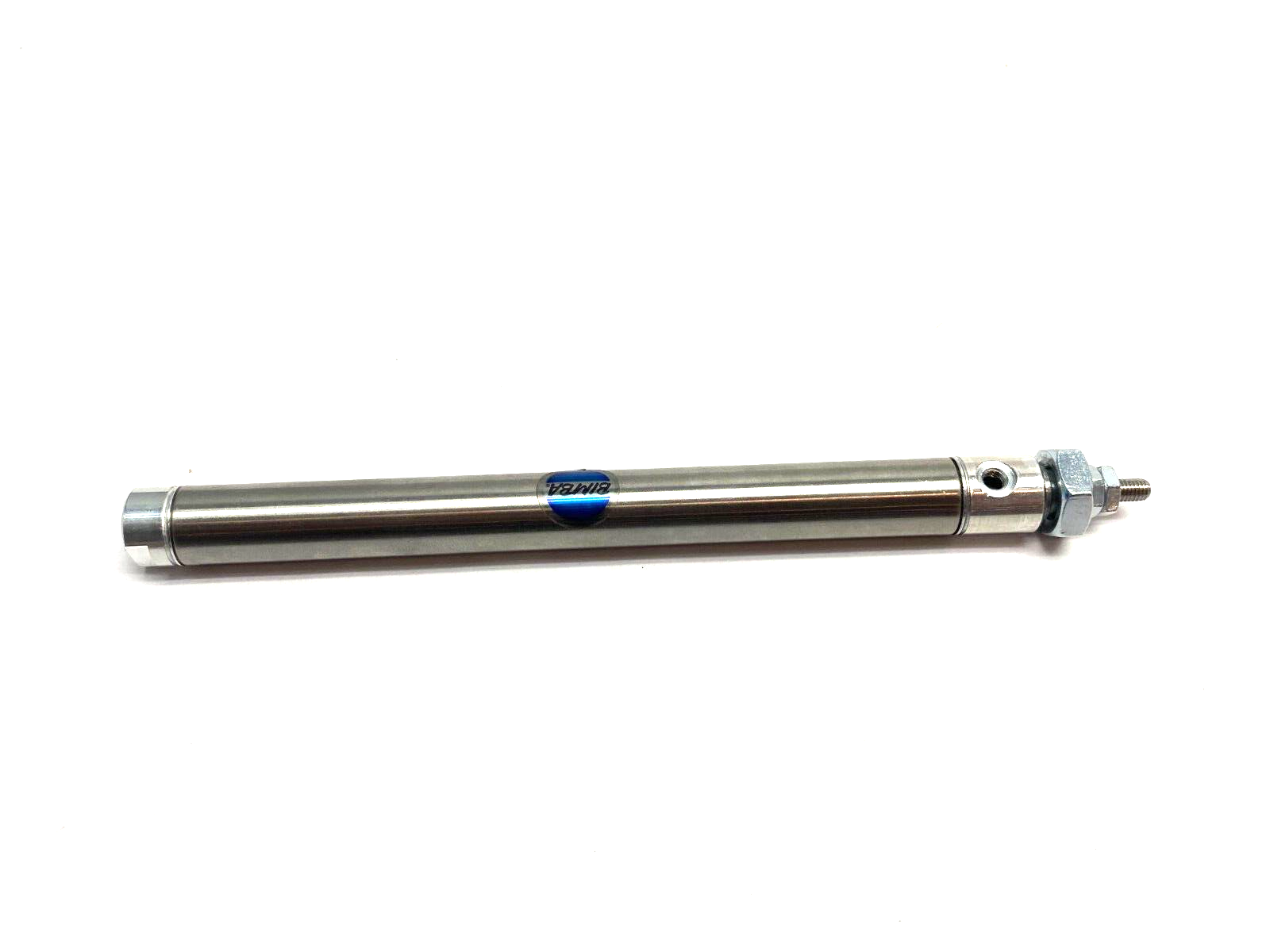 Bimba 025-D Stainless Steel Round Body Pneumatic Cylinder 9/16" Bore, 5" Stroke - Maverick Industrial Sales