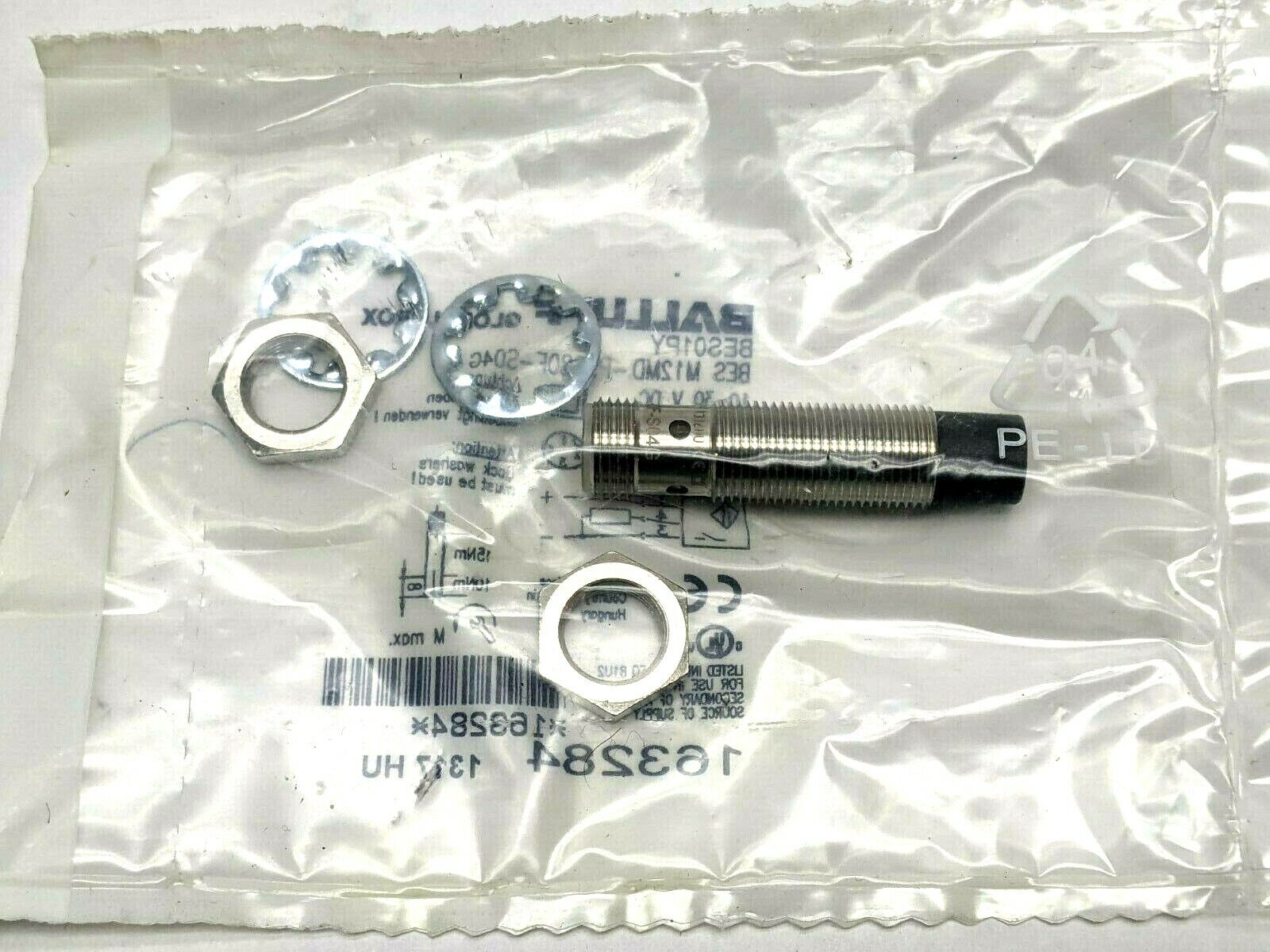 Balluff BES01PY Inductive Proximity Sensor BES M12MD-PSC80F-S04G - Maverick Industrial Sales
