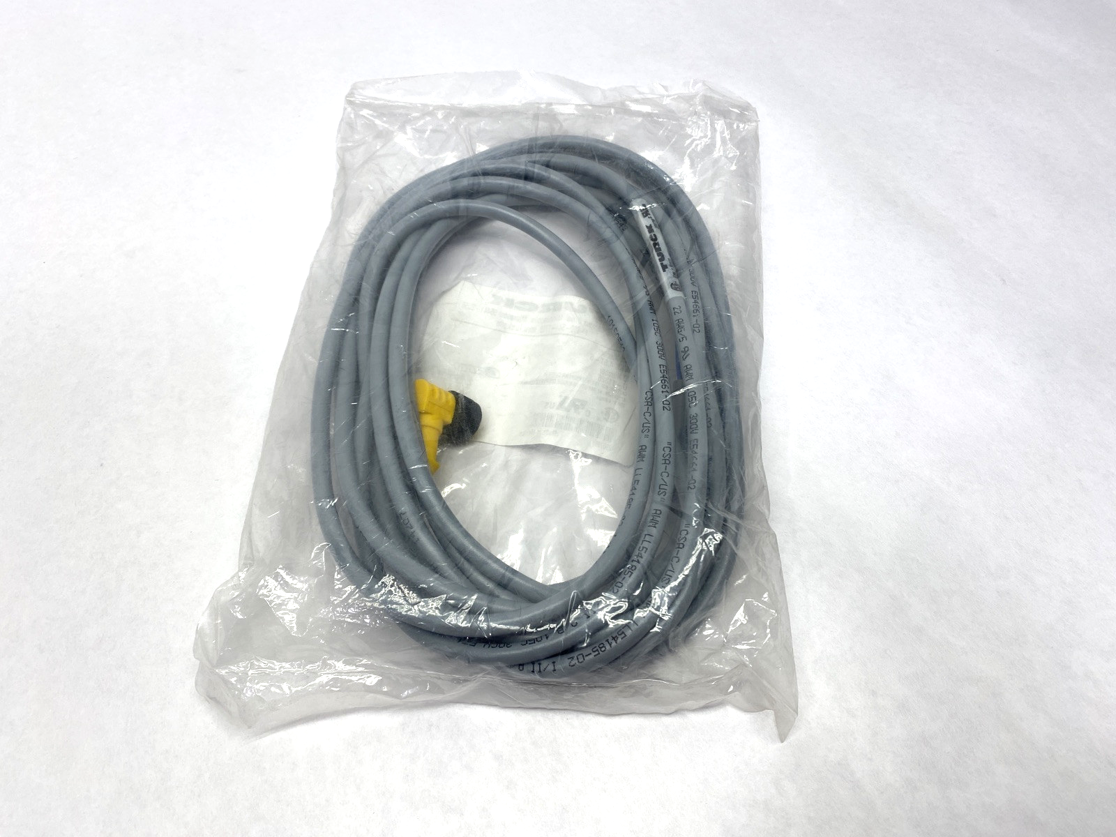 Turck WKK 4.5T-5 EuroFast Single-Ended M12 Female Cordset U-11326 - Maverick Industrial Sales