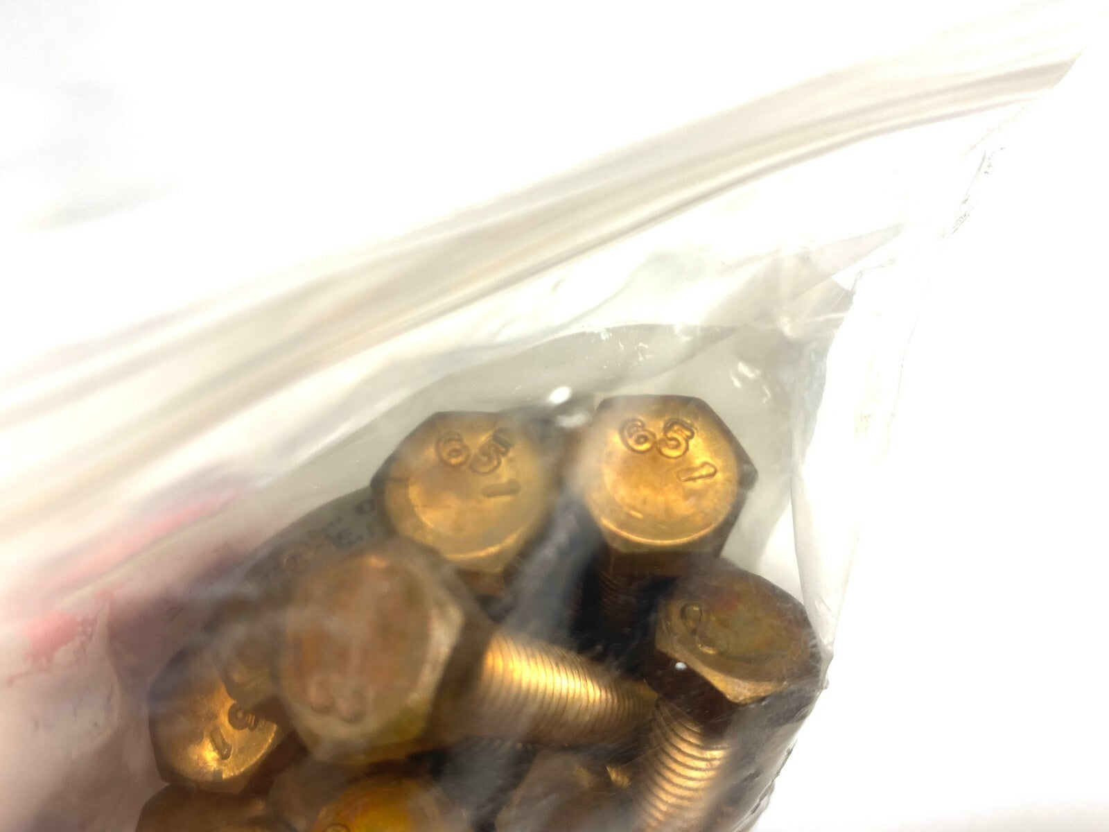 Hex Head Machine Bolt Bronze Silicon 3/8"-16 UNC x 2-1/2" LOT OF 25 - Maverick Industrial Sales