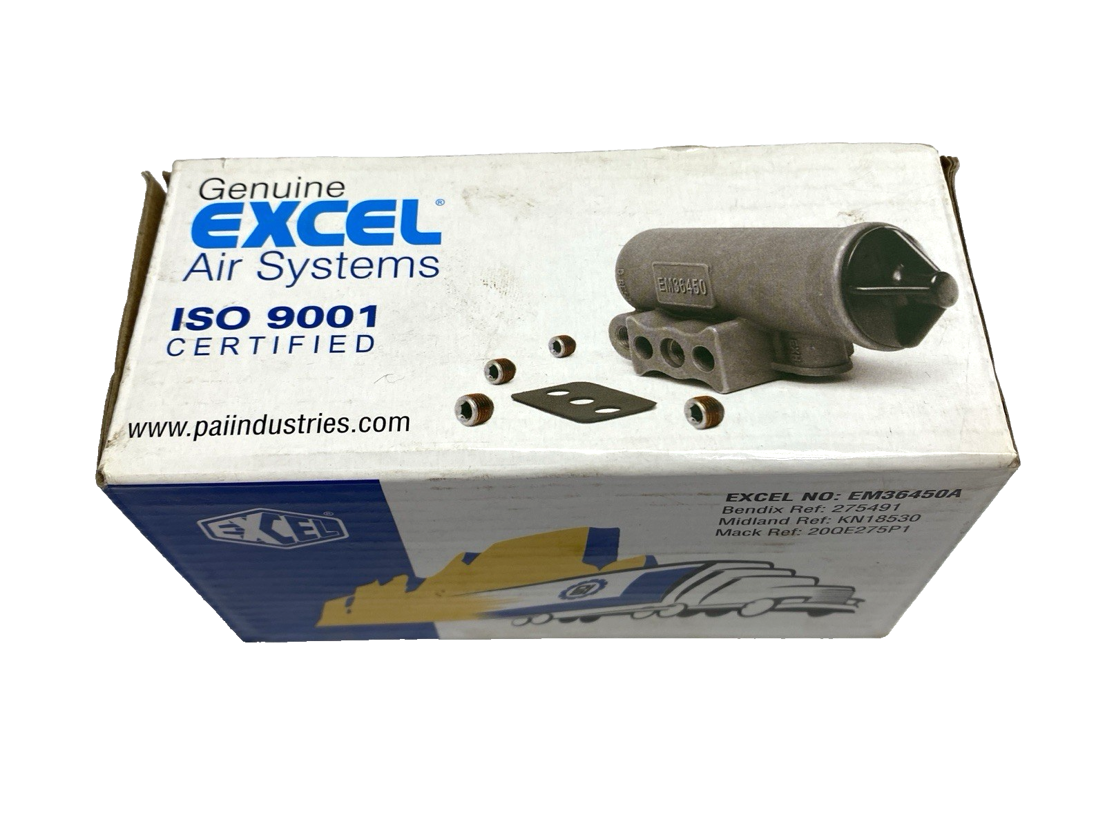 Genuine Excel EM36450 D-2 Governor Air Pressure Regulator 2000 Air Systems - Maverick Industrial Sales