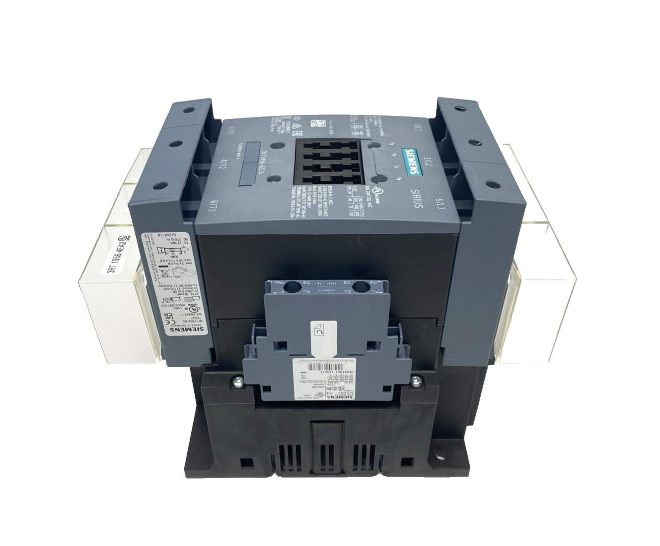 Siemens 3RT1456-6SP36 Power Contactor AC-1 275A/690V 3P 200-277VAC - Maverick Industrial Sales