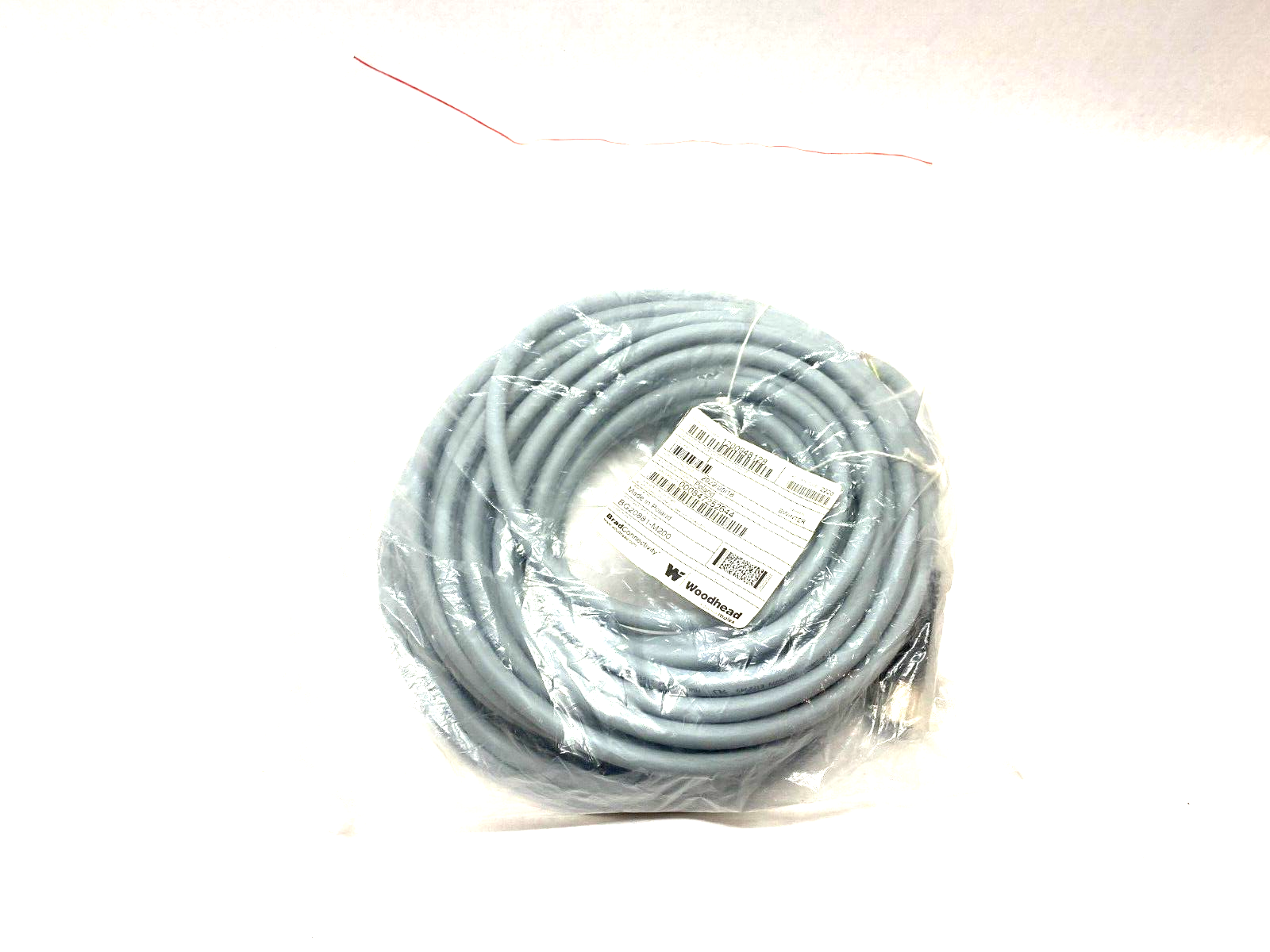 Molex Woodhead 1200948128 Single Ended Power Connection Cordset - Maverick Industrial Sales