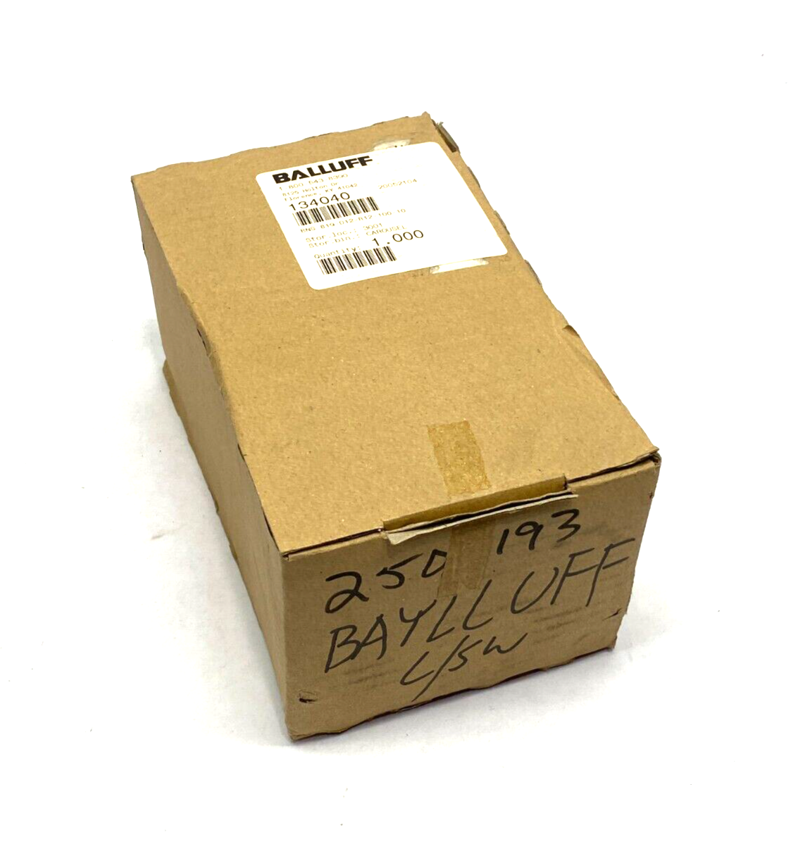 134040,BNS-819-D12-R12-100-10 | Balluff BNS-819-D12-R12-100-10 Mechanical Multi-Position Limit Switch 134040 - New – Open Box - Maverick Industrial Sales