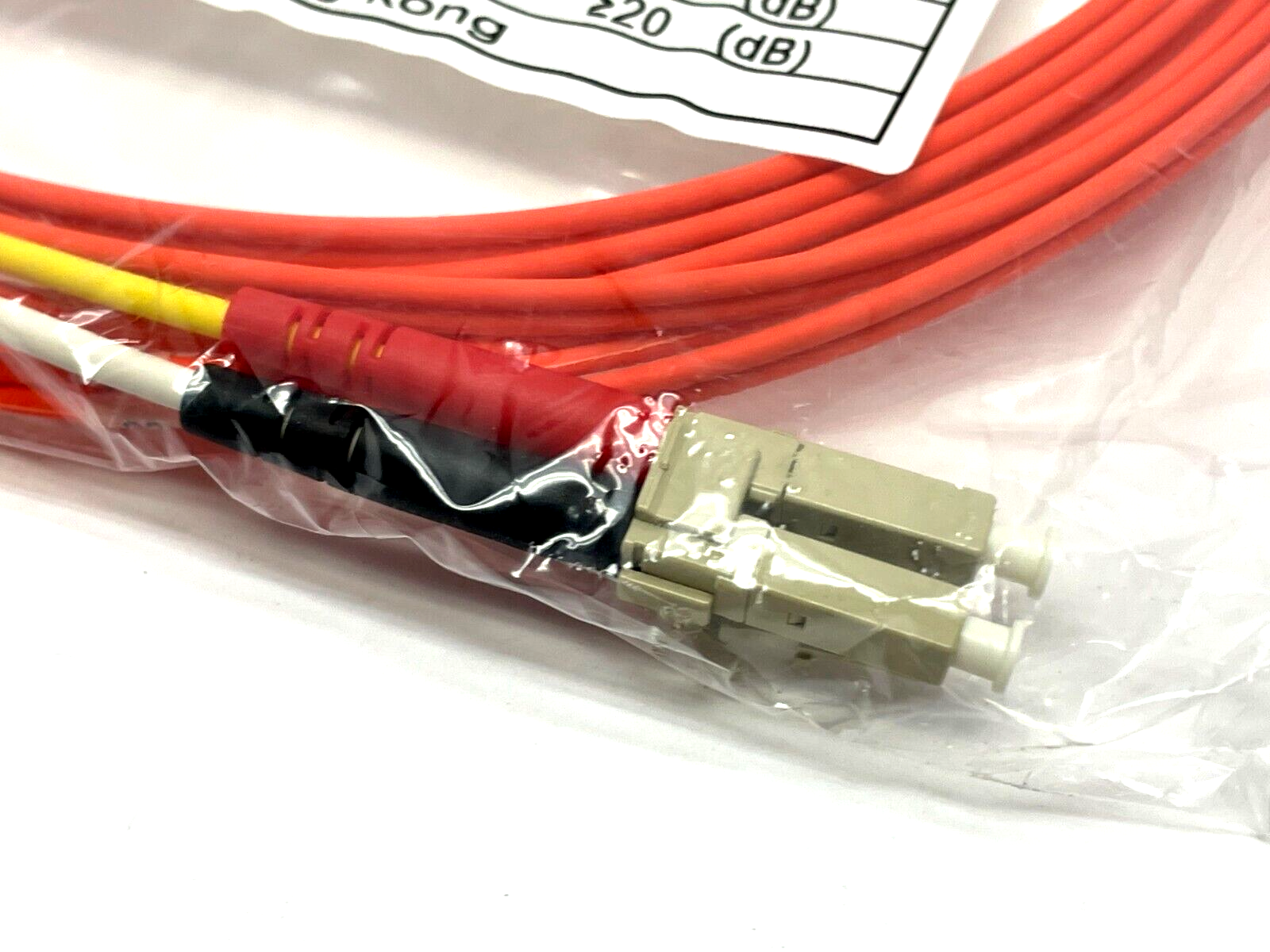 Black Box FOCMP62-003M-LCLC-OR Fiber Patch Cable 3m Length - Maverick Industrial Sales