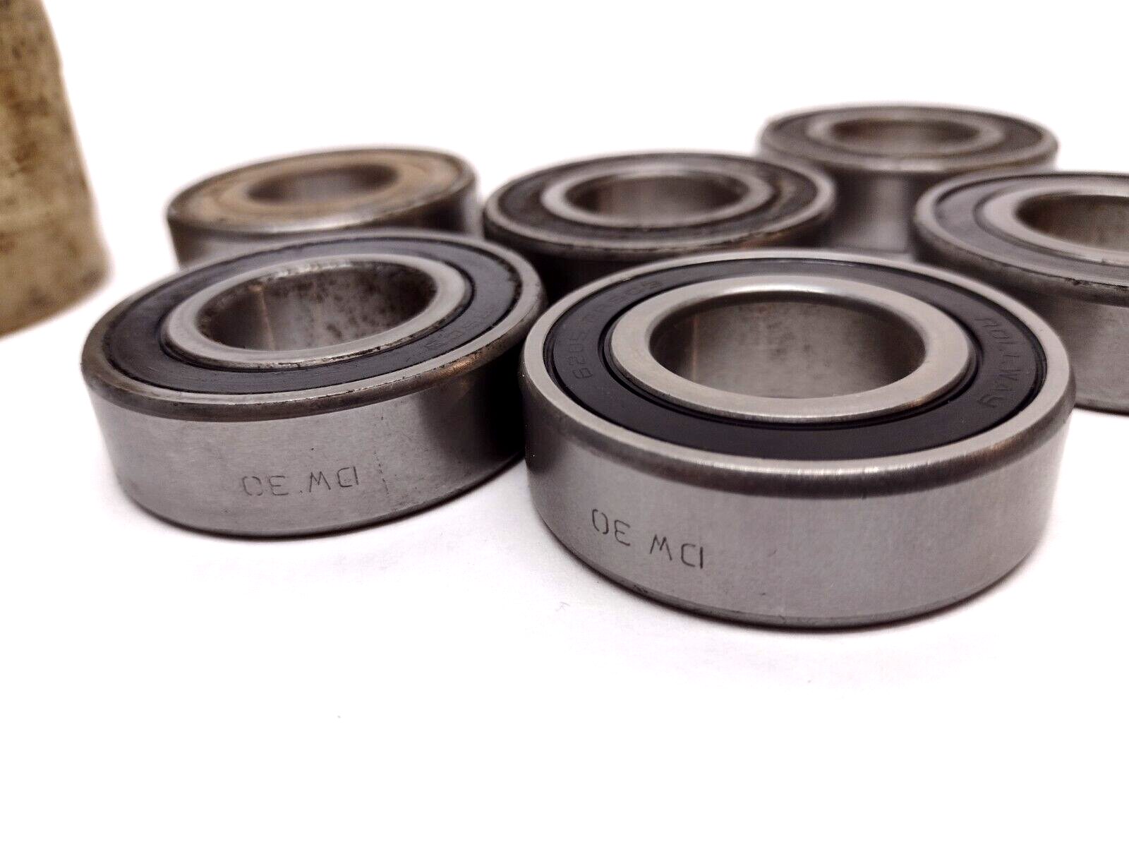 Rollway 6205 2RSC3 Bearing LOT OF 6 - Maverick Industrial Sales
