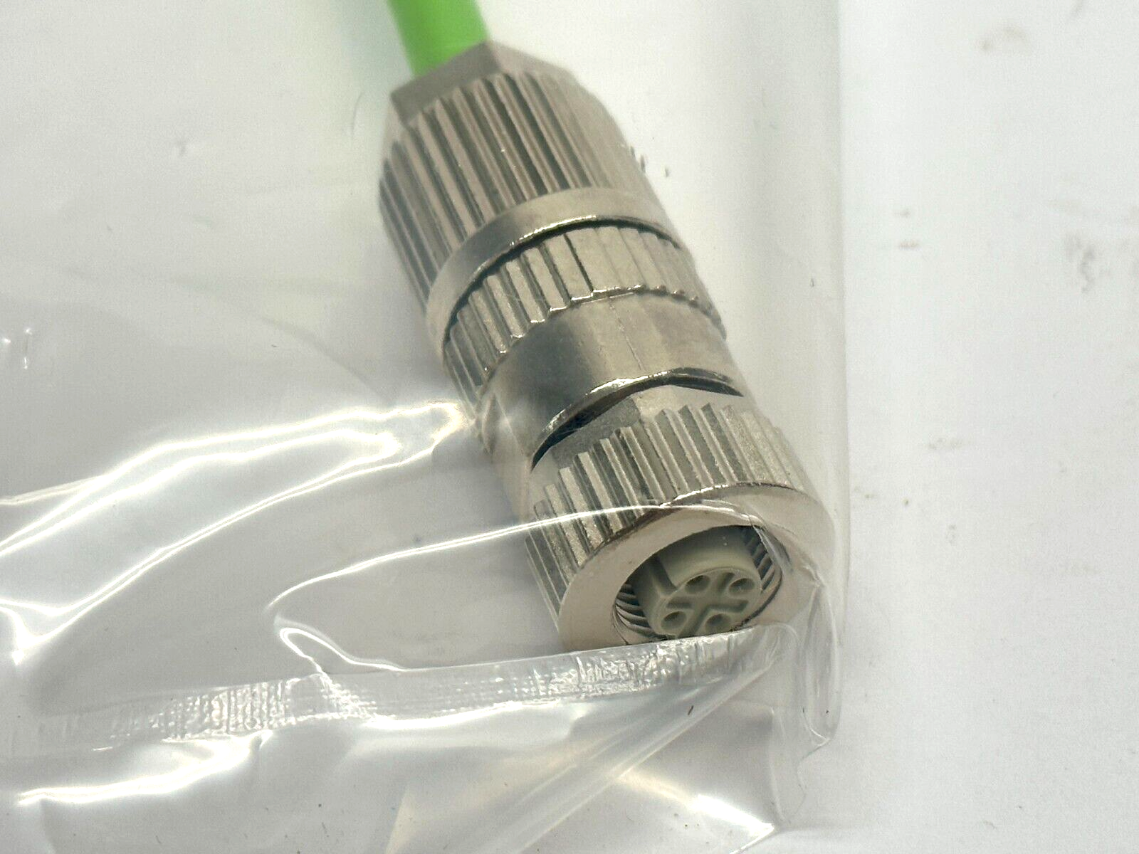 Pepperl+Fuchs ICZ-AIDA2-V45-0,2M-PUR-V1D-G Connection Cable RJ-45 to M12 D-Coded - Maverick Industrial Sales