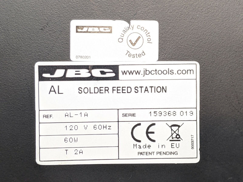 JBC AL-1A Auto-Feed Soldering Station - Maverick Industrial Sales