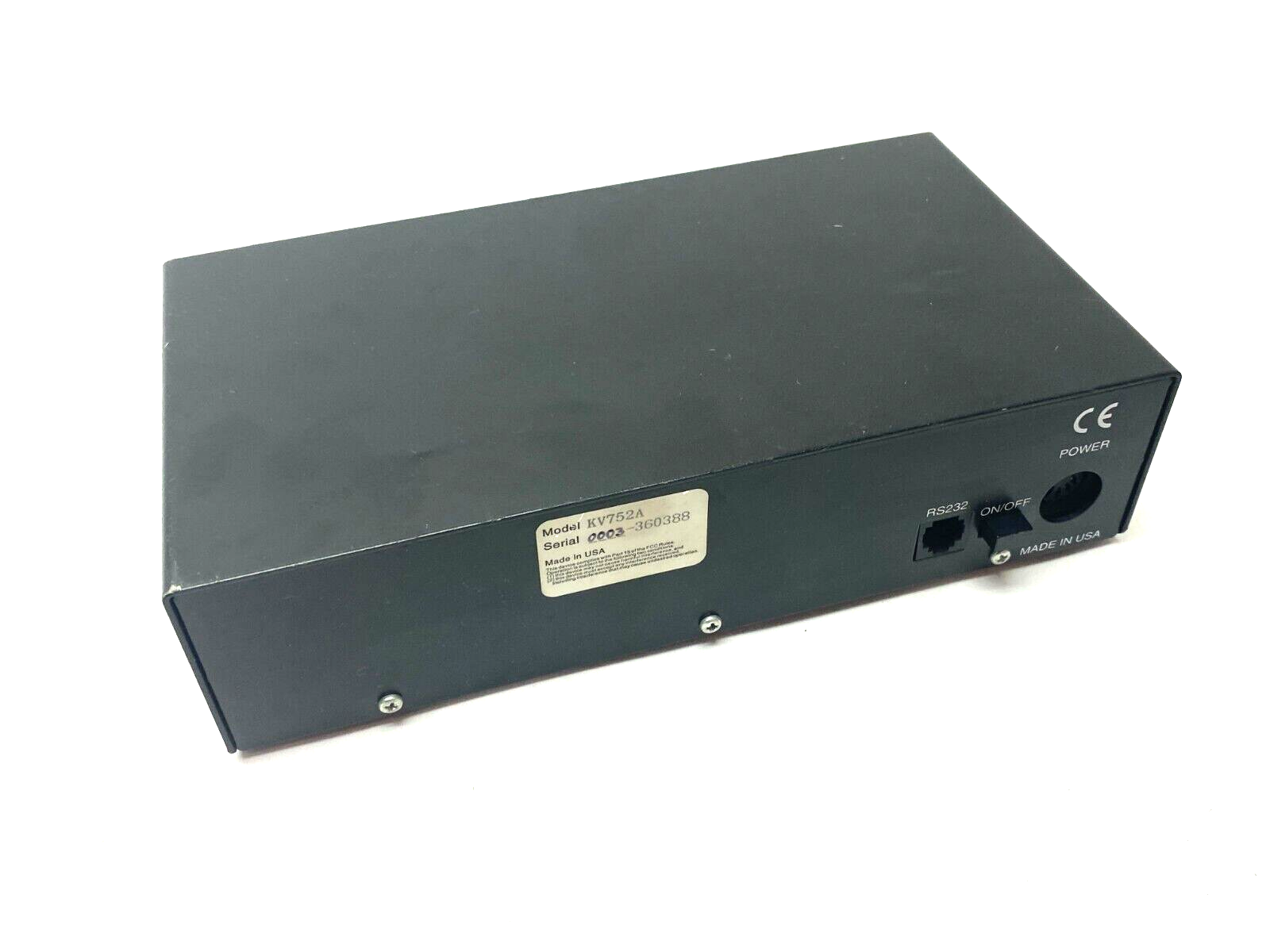Black Box KV752A ServShare External Station Switch - Maverick Industrial Sales