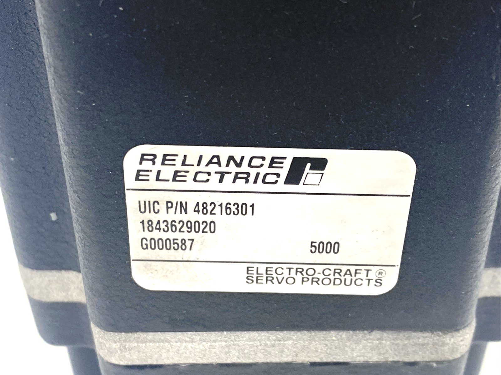 Reliance Electric 48216301 Brushless Motor 1843629020 MISSING PINS - Maverick Industrial Sales