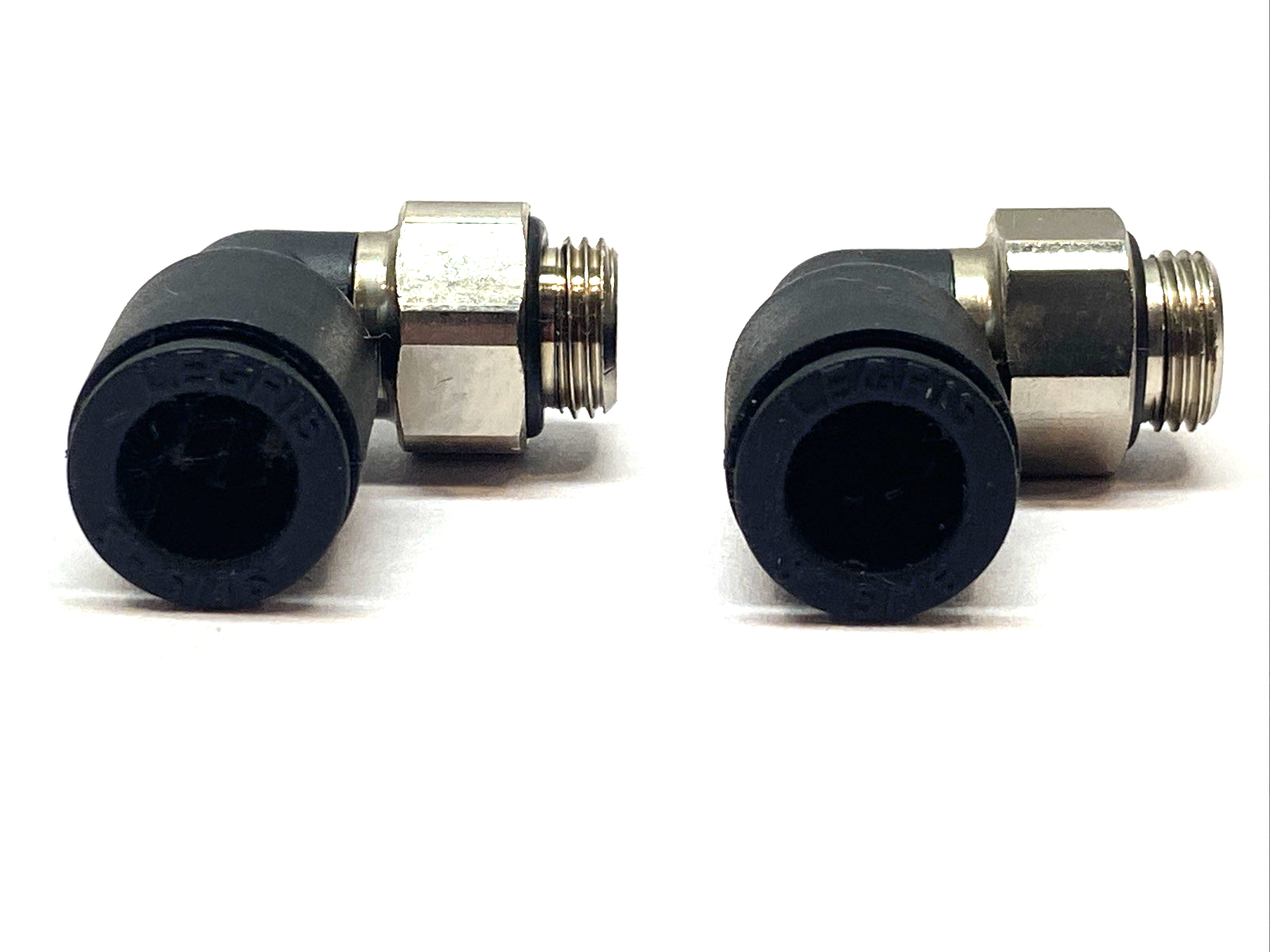 3199 08 10 | Legris Parker Push-Fit Elbow Fitting 90 Degrees 8-5/16 LOT OF 2 - Used - Maverick Industrial Sales