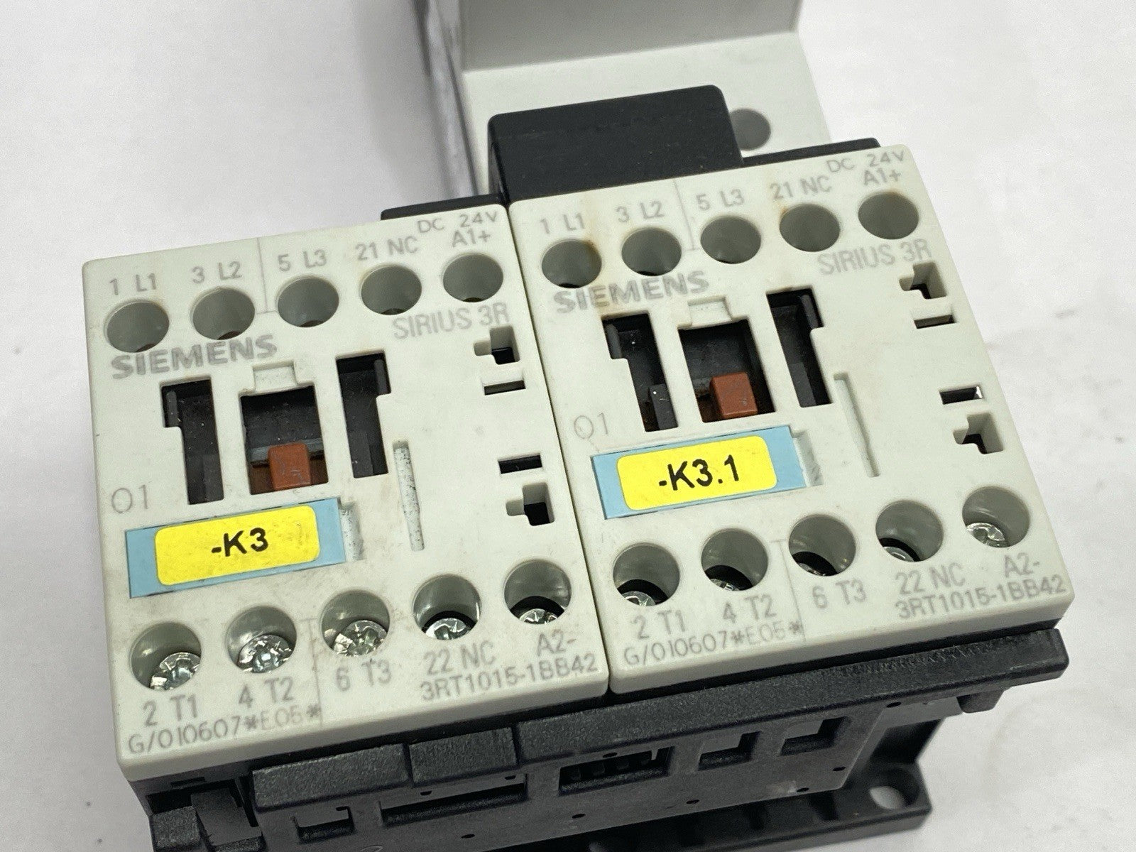 Siemens 3RA1210-0HA15-0BB4 Starter Combination Reversing 0.55-0.8A 400VAC 24VDC - Maverick Industrial Sales
