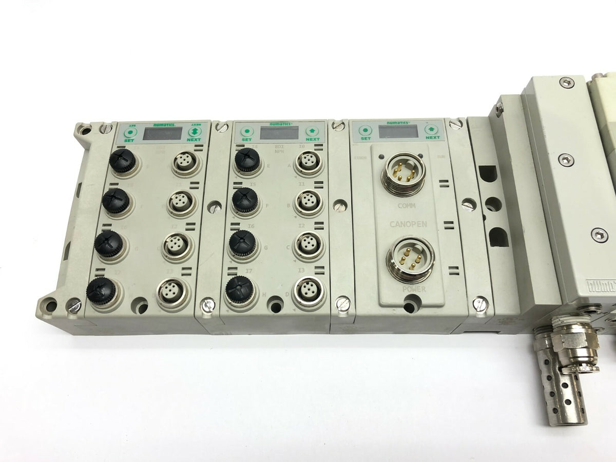 240 | Numatics -210, -291, 219-828 Manifold Block / Valve Assembly - Used - Maverick Industrial Sales