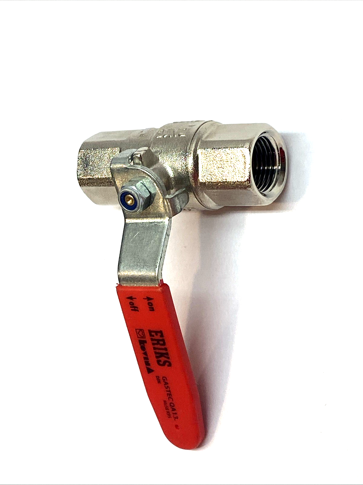 Eriks Gastec DIN K95 Gas Regulator Valve Ms58 Brass Pressure Control - Maverick Industrial Sales