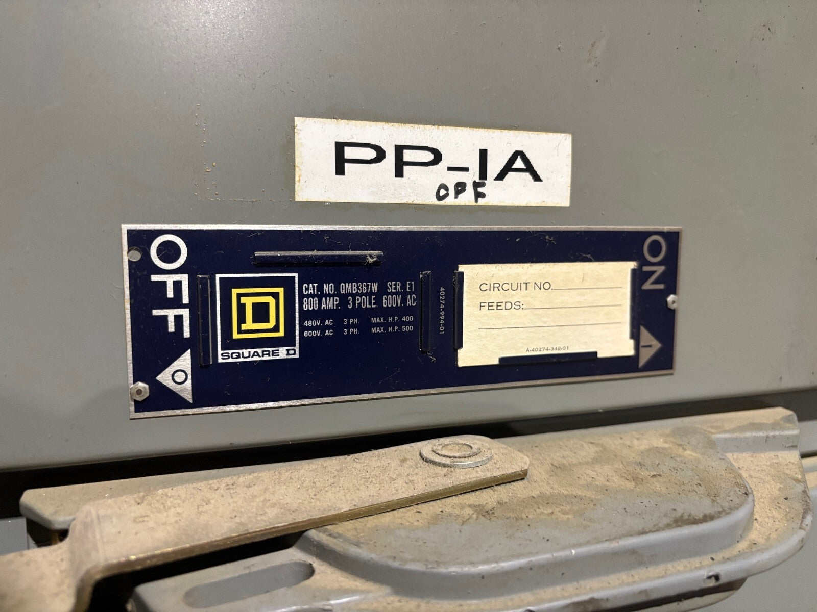 Square D QED 2 Power Style Switchboard, 3000A, (2) QMB367W, QMB365W, QMB366W - Maverick Industrial Sales