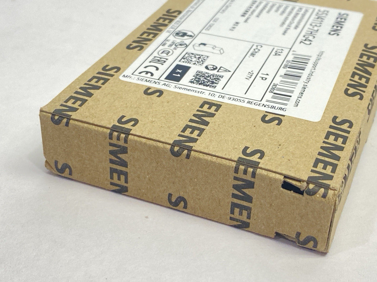 5SJ4113-7HG42 | Siemens Miniature Circuit Breaker 1P 13A 277V - New - Maverick Industrial Sales