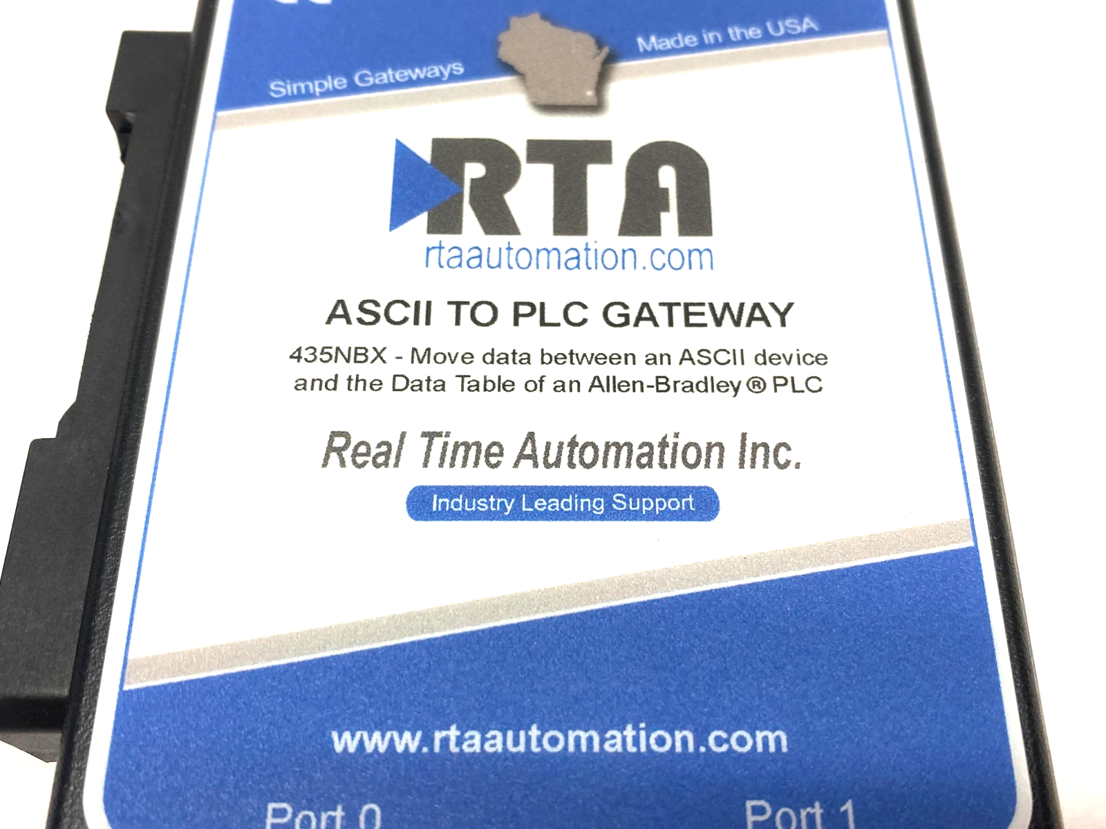 435NBX | RTA Automation ASCII to PLC Gateway Module - Used - Maverick Industrial Sales