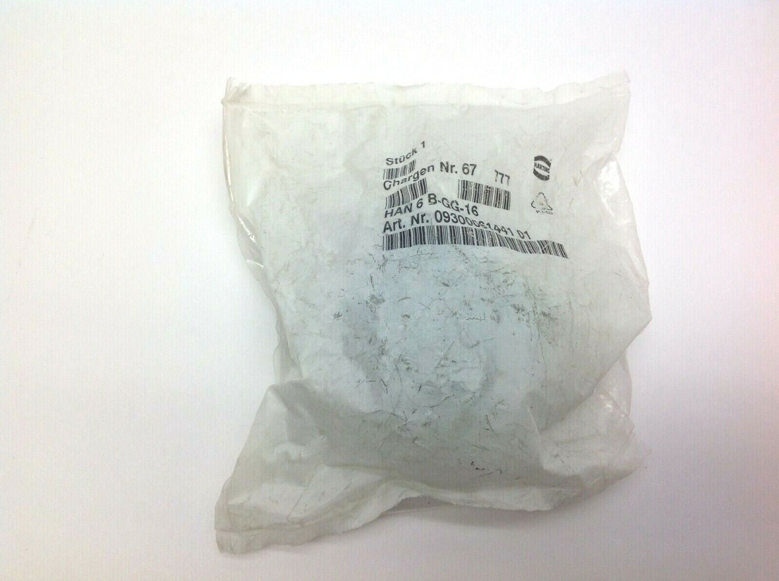 Harting HAN 6 B-GG-16 Top Entry Hood  09300061441 01 - Maverick Industrial Sales