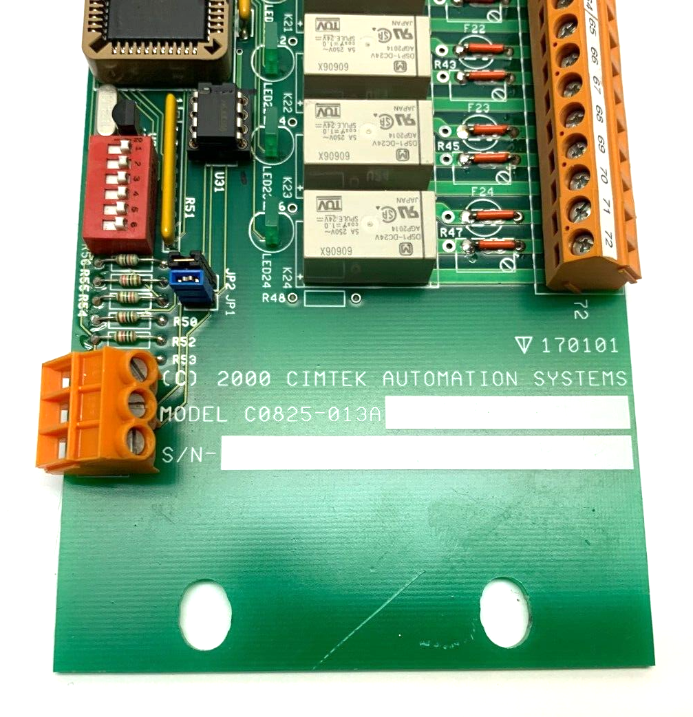 Cimtek Automation C0825-013A I/O Interface Module Circuit Board - Maverick Industrial Sales