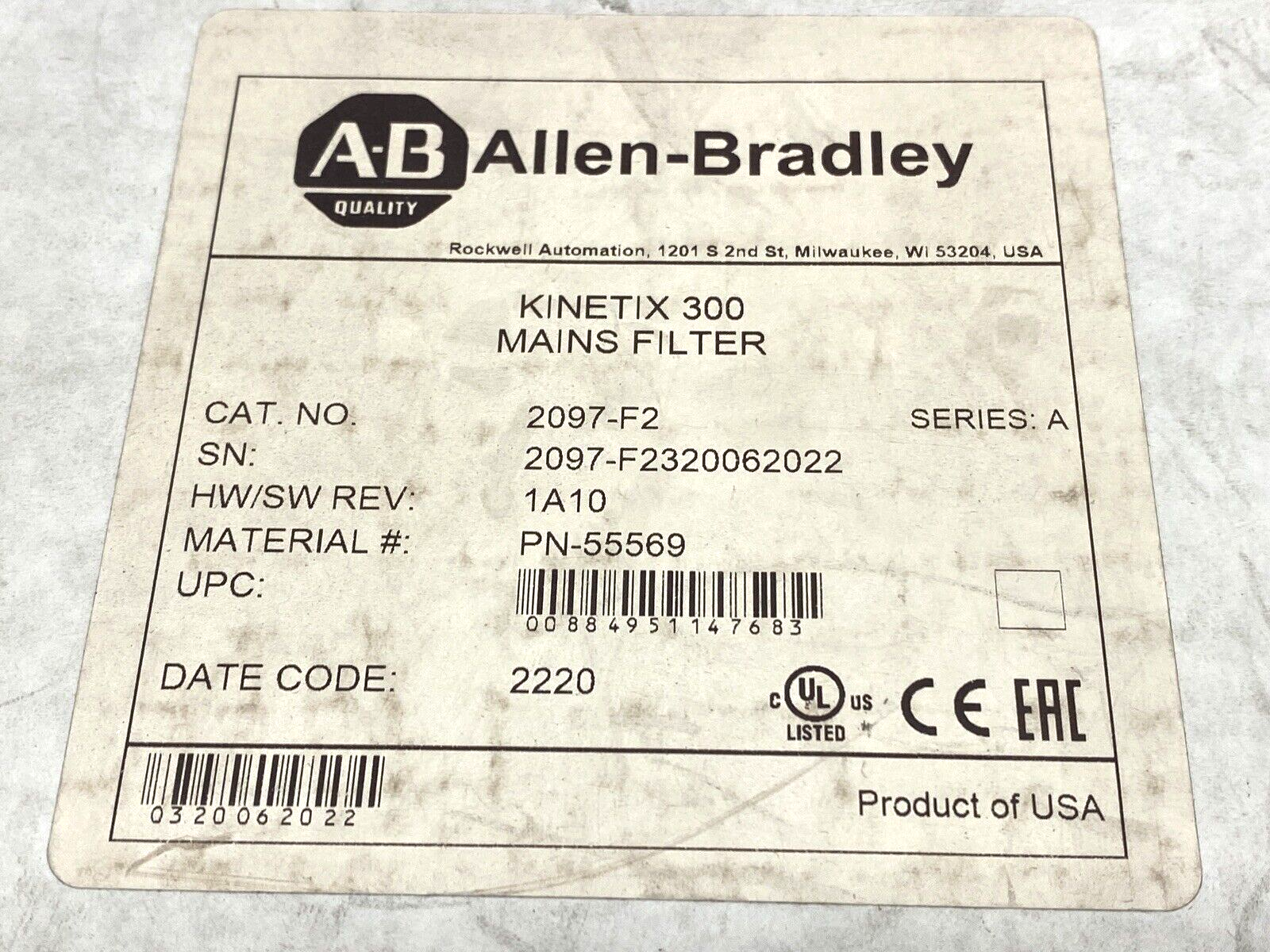 Allen Bradley 2097-F2 Kinetix 300 Mains Filter Ser. A - Maverick Industrial Sales