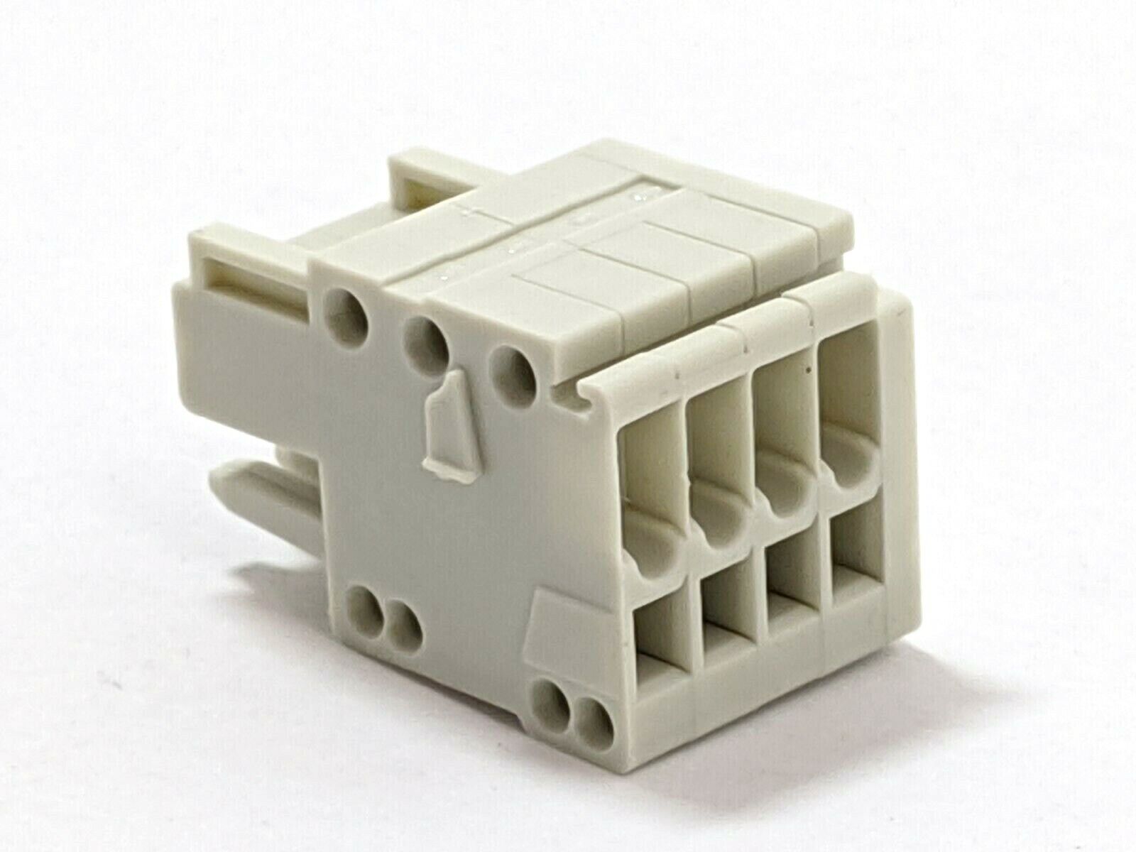 Wago 733-104 Pluggable Terminal Block 4 Positions LOT OF 5 - Maverick Industrial Sales