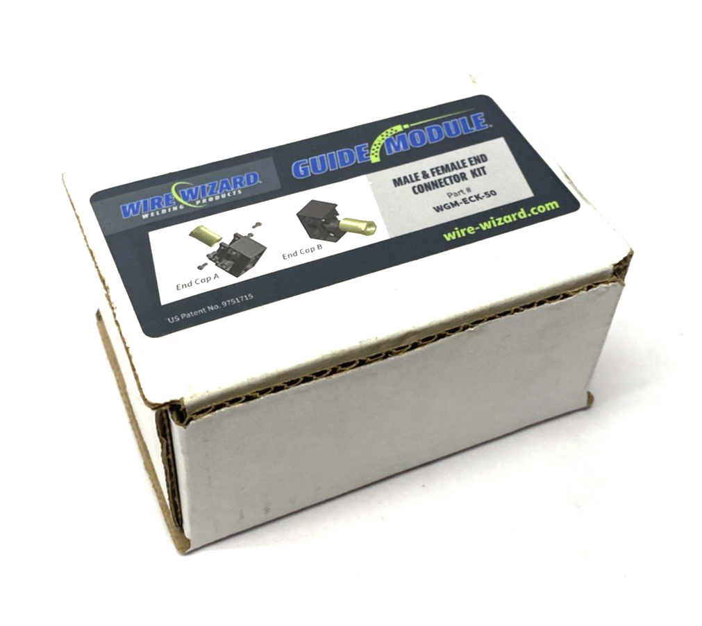 WGM-ECK-50 | Wire Wizard Guide Module End Cap Kit, Male & Female - New – Open box - Maverick Industrial Sales