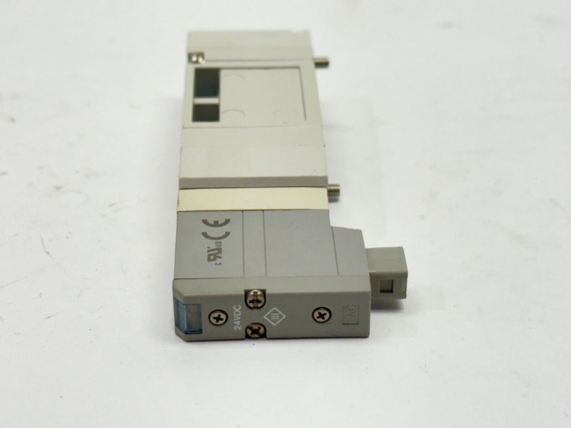 SMC SV2200-5FU Solenoid Valve 4-Pin 24VDC 0.1~0.7MPa - Maverick Industrial Sales