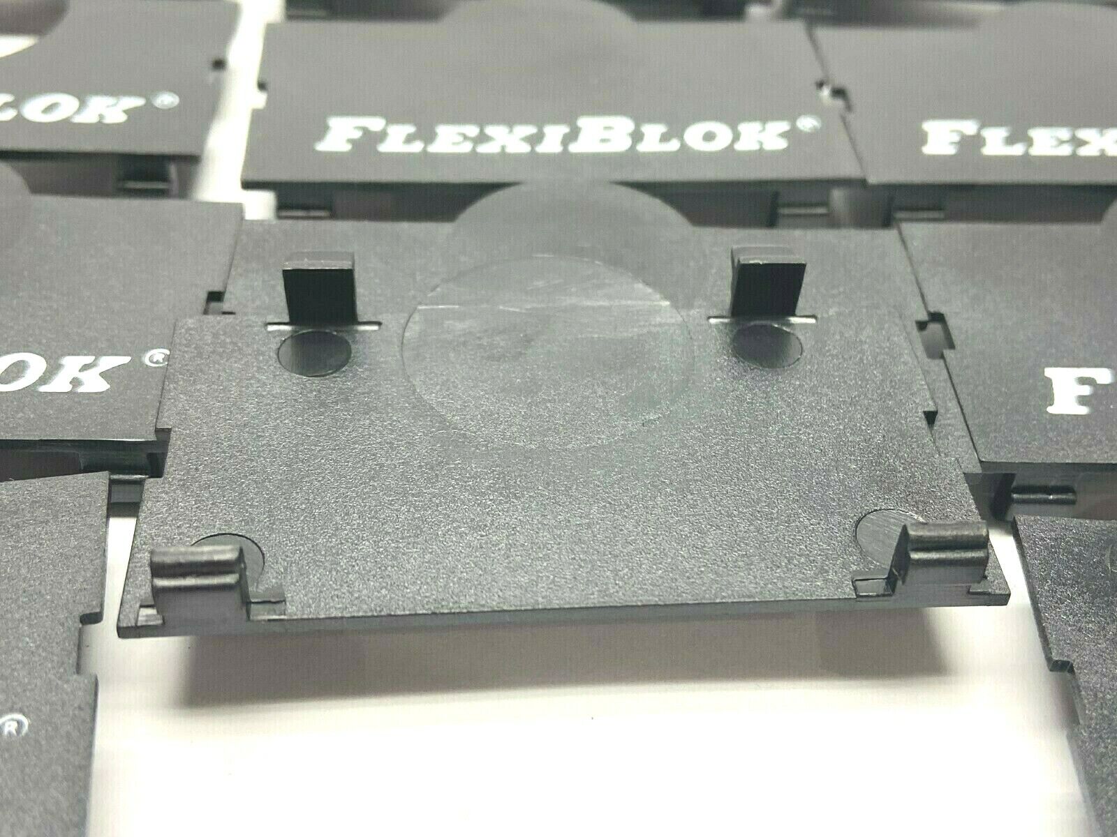 Numatics Black Flexiblok Pneumatic Filter Cover LOT OF 40 - Maverick Industrial Sales