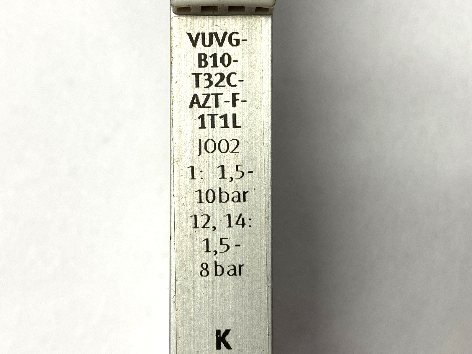 VUVG-B10-T32C-AZT-F-1T1L | Festo Pneumatic Solenoid Valve 573410 NO GASKET - Used - Maverick Industrial Sales