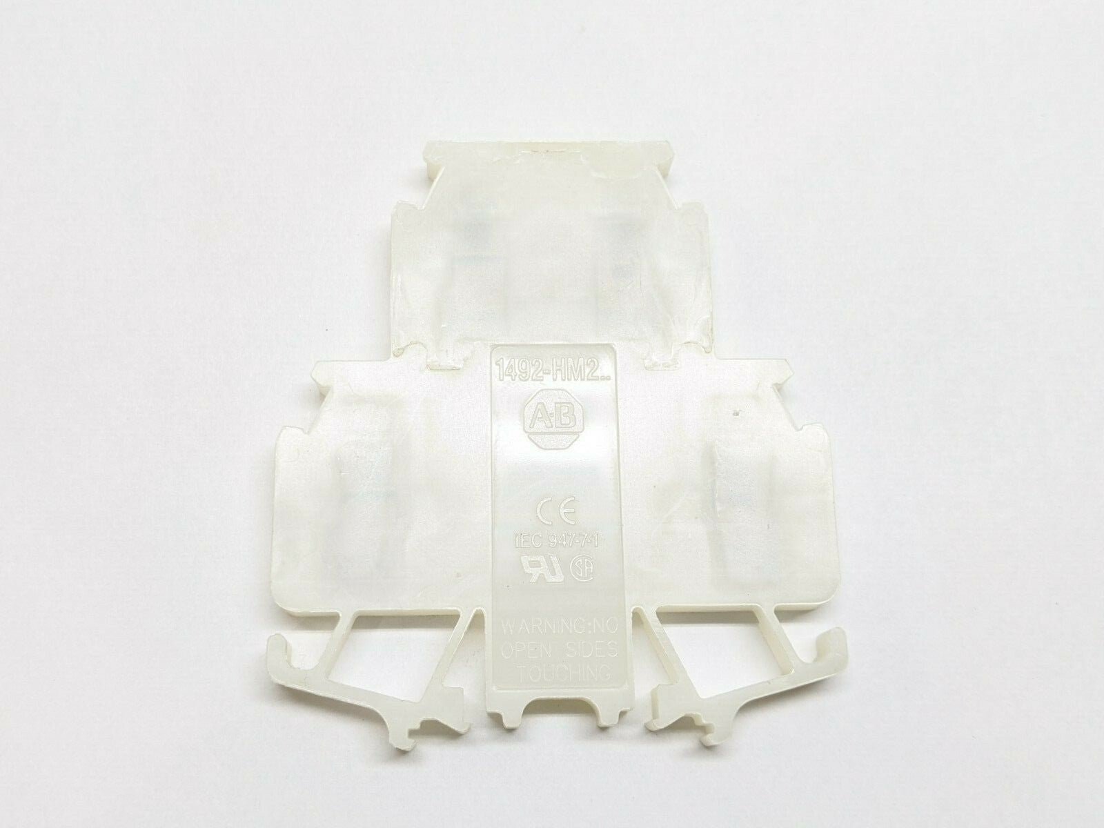 Allen Bradley 1492-HM2 White Terminal Block LOT OF 10 - Maverick Industrial Sales