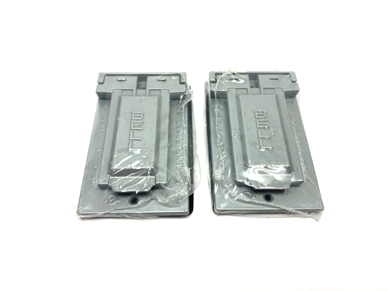 Bell Outdoor 5103-0 Single-Gang Device Cover Gray LOT OF 2 - Maverick Industrial Sales