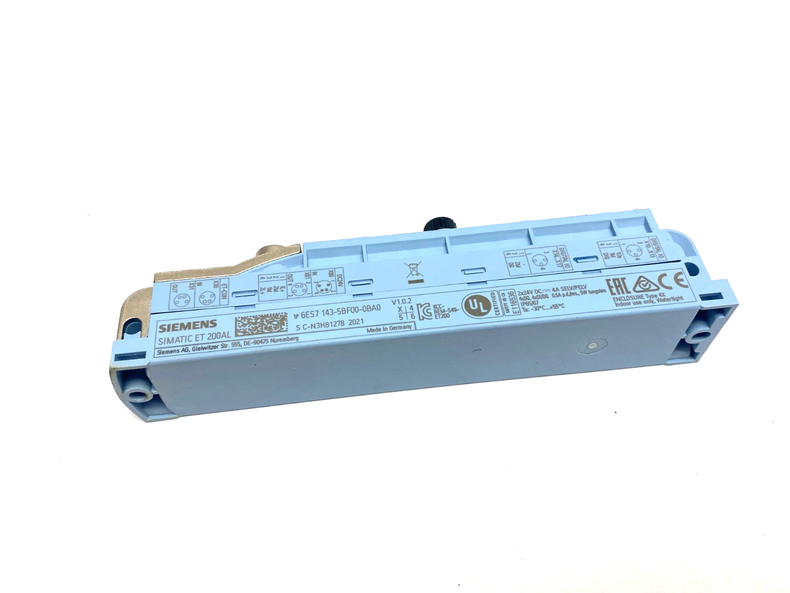 Siemens 6ES7 143-5BF00-0BA0 SIMATIC ET 200AL Digital I/O Module 8xM8 - Maverick Industrial Sales
