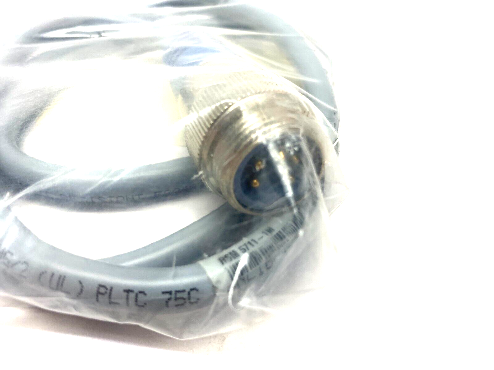 Turck RSM 5711-1M BusStop Single Ended Cordset Male 7/8"-16 UN U0134-07 - Maverick Industrial Sales