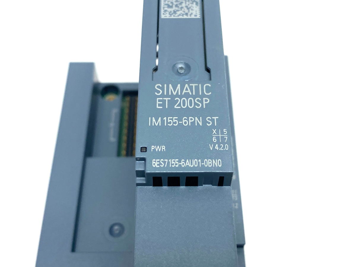 Siemens 6ES7155-6AU01-0BN0 SIMATIC ET 200SP Profinet Interface Mod. IM155-6PN ST - Maverick Industrial Sales