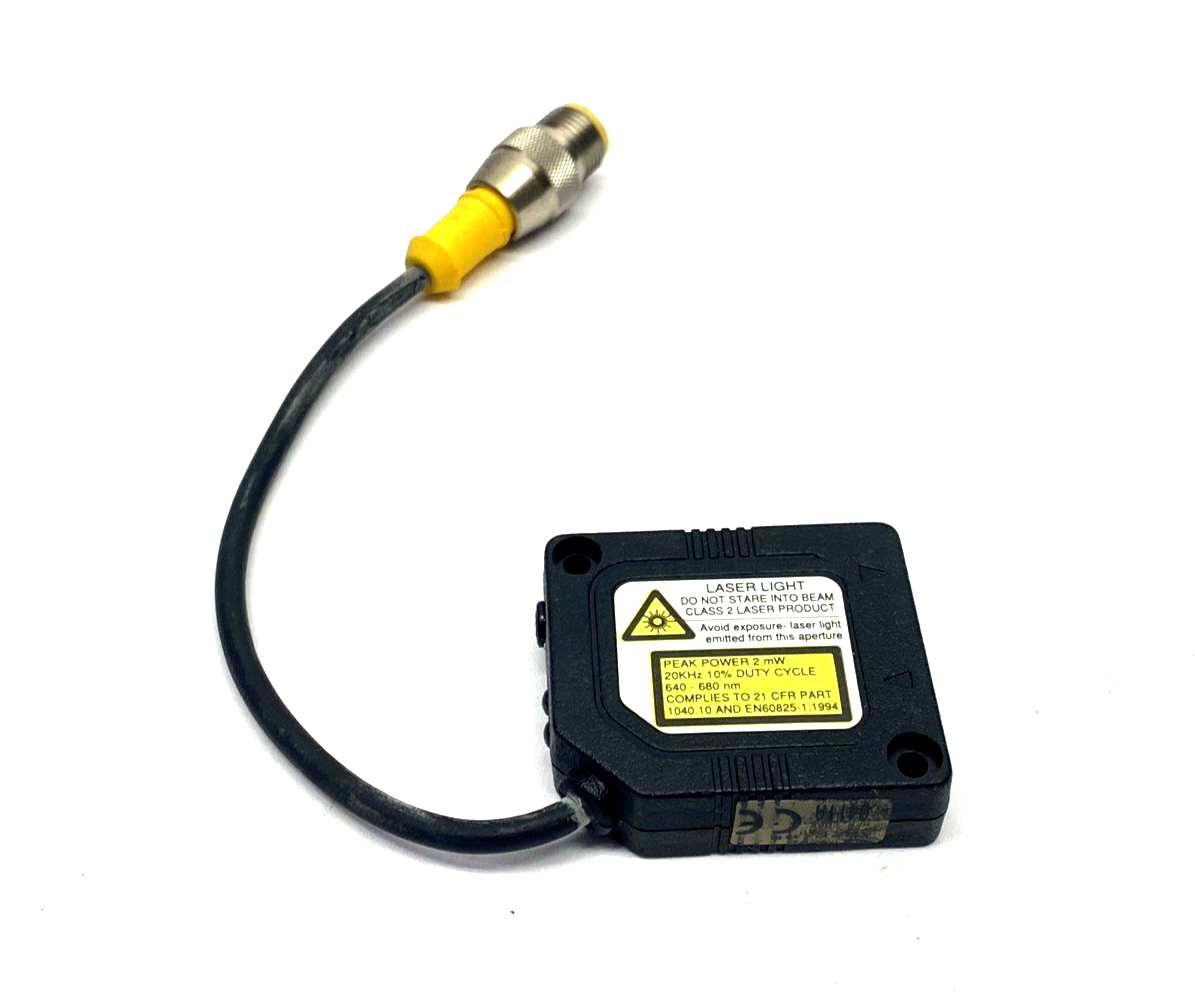 PD45VP6C200Q | Banner PicoDot Convergent Laser Photoelectric Sensor, 203mm, 48324 - Used - Maverick Industrial Sales