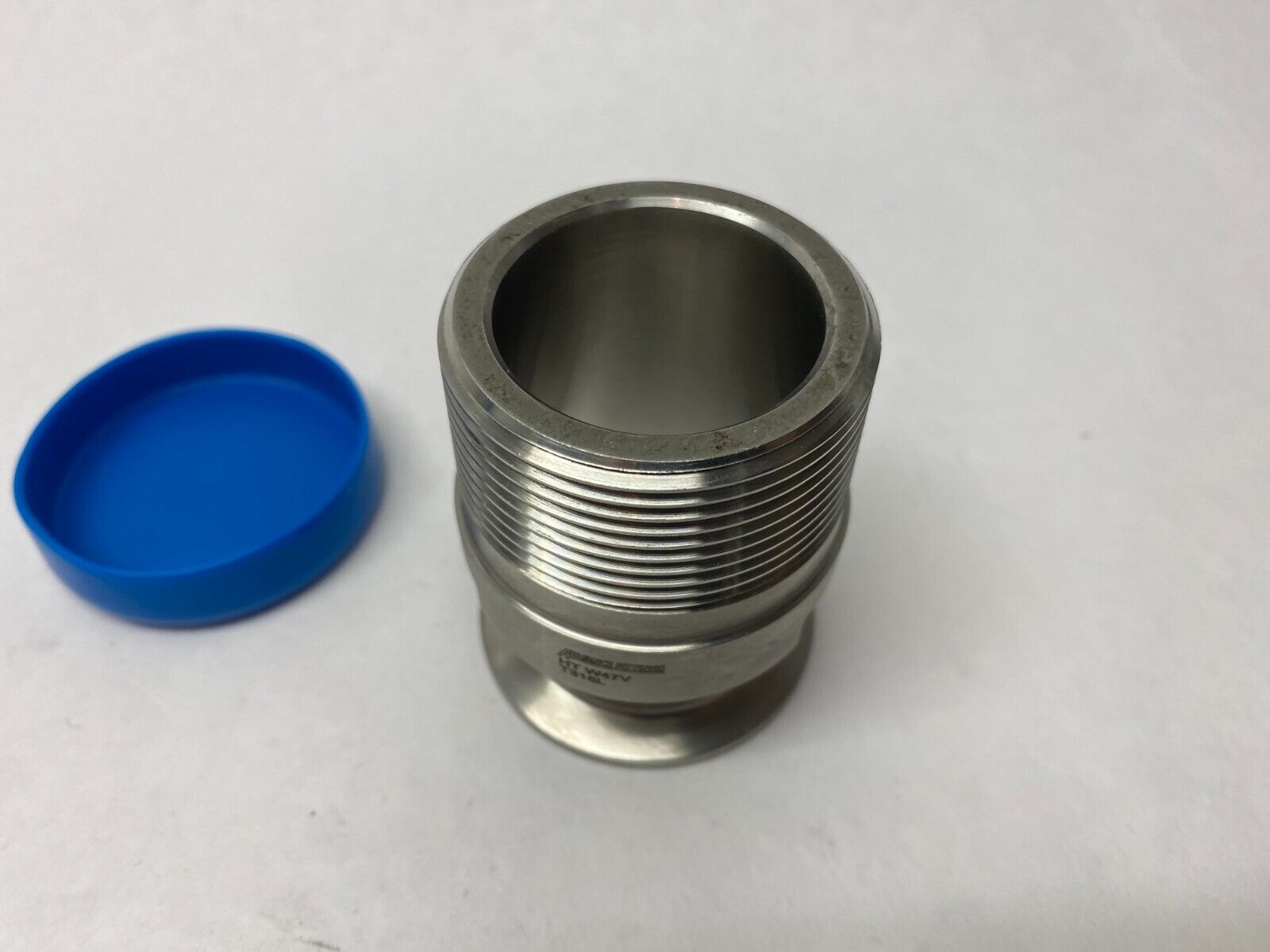 A21MP-1.5-PL-316L | Advance Fittings Hygienic Clamp to Male NPT Thread Fitting - New Other - Maverick Industrial Sales