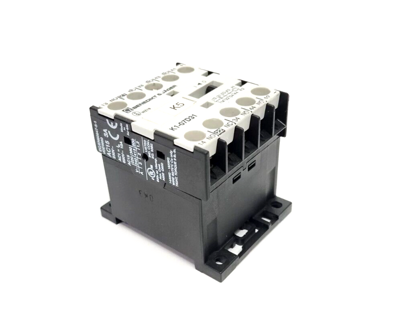 Benedikt & Jager K1-07D31 Contactor 24VDC KG1/4.24VS K1-07D31= 24 - Maverick Industrial Sales