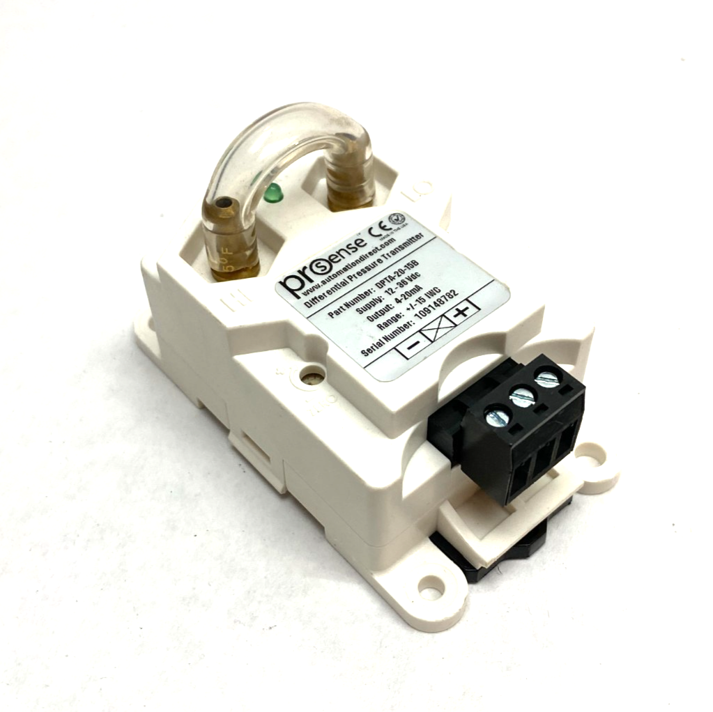 DPTA-20-15B | Automation Direct proSense Differential Pressure Transmitter 4-20mA - New – Open box - Maverick Industrial Sales