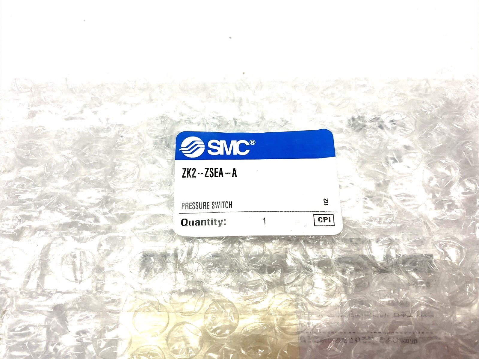 SMC ZK2-ZSEA-A Digital Pressure Switch for Vacuum Assembly - Maverick Industrial Sales