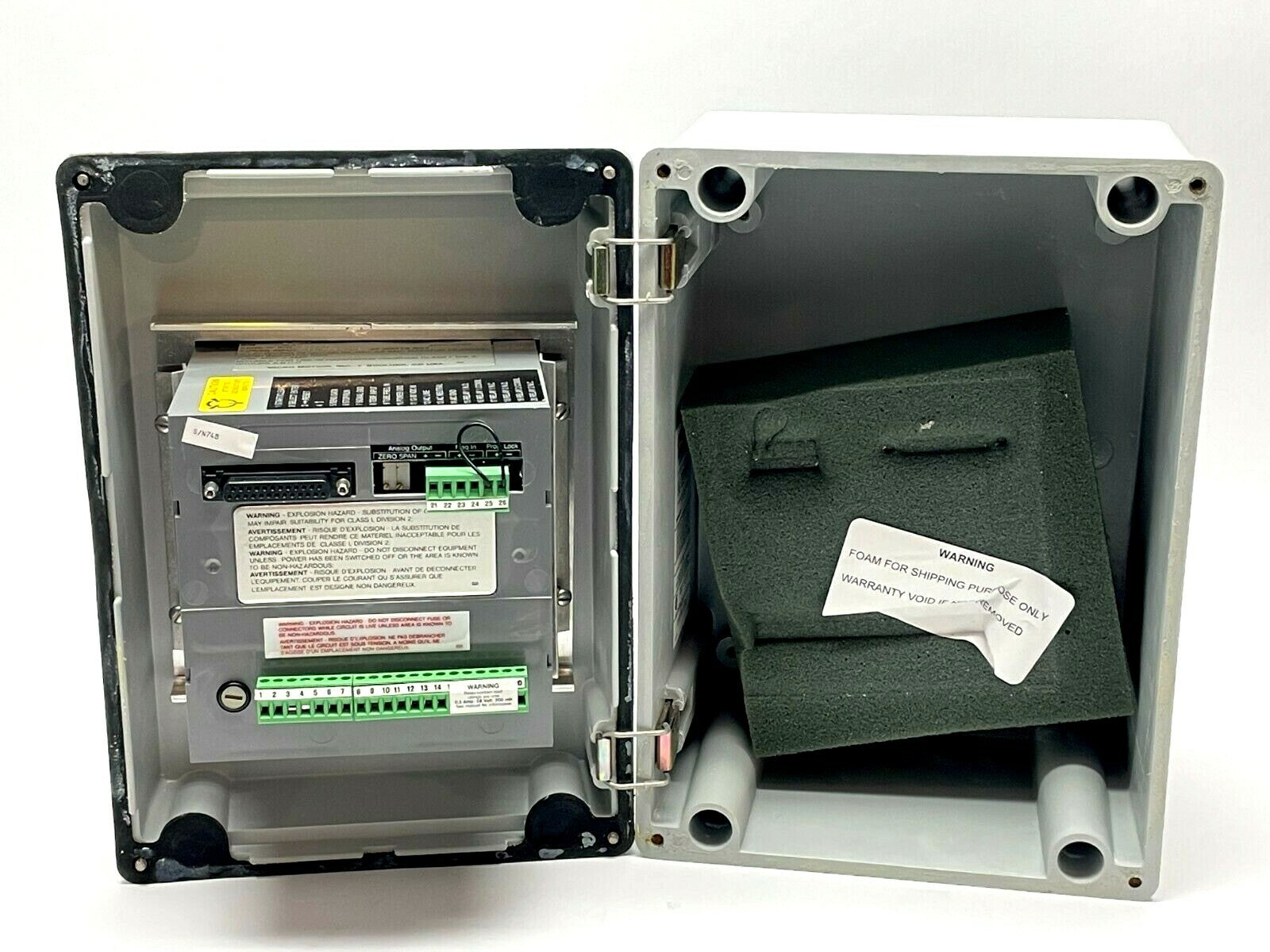MicroMotion NFC10S Net Flow Computer w/ Enclosure - Maverick Industrial Sales