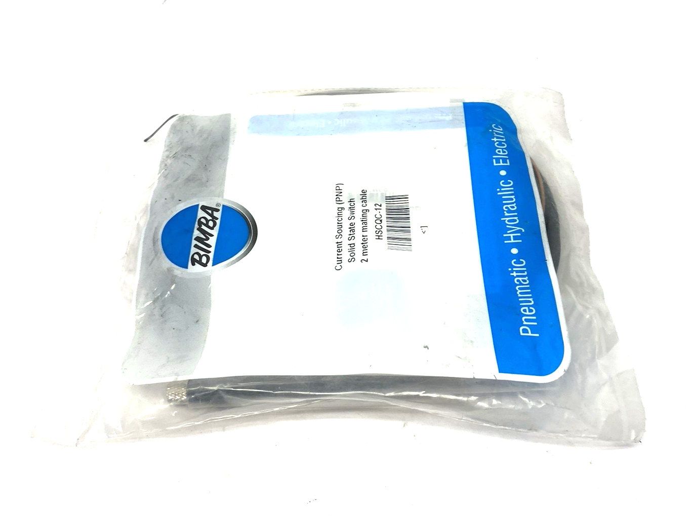 HSCQC-12 | Bimba Current Sourcing PNP Solid State Switch, 2m Mating Cable - New - Maverick Industrial Sales
