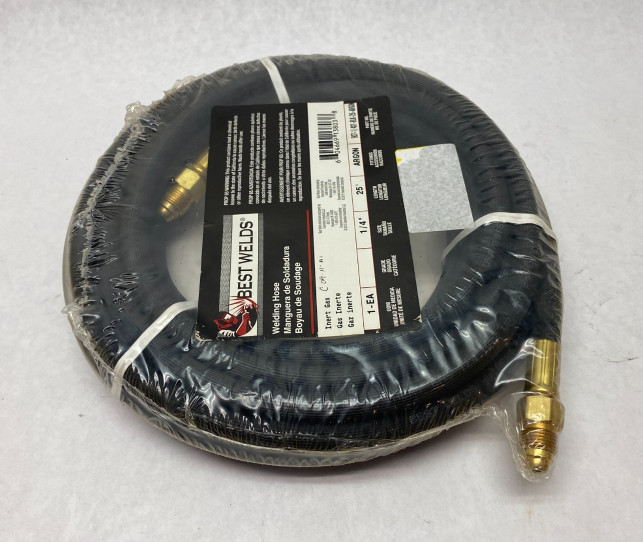 Best Welds 907-1/4X1-BLK-25-ARGON Inert Gas Welding Hose - Maverick Industrial Sales