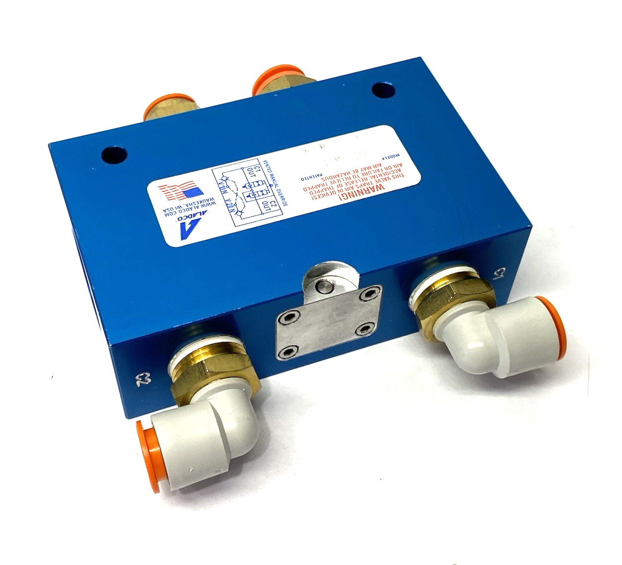 615001 | ALADCO Dual-Check Valve 1/2" FNPT, Flush Override - Used - Maverick Industrial Sales