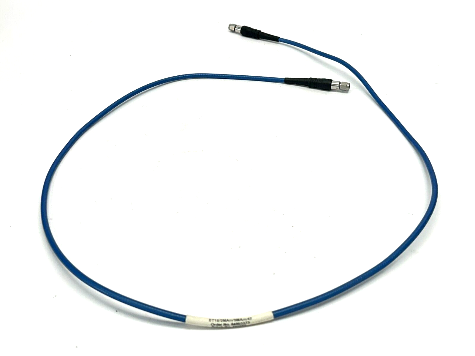 ST18/SMAm/SMAm/48in | Hubert+Suhner RF Cable Assembly 84003373 - Used - Maverick Industrial Sales