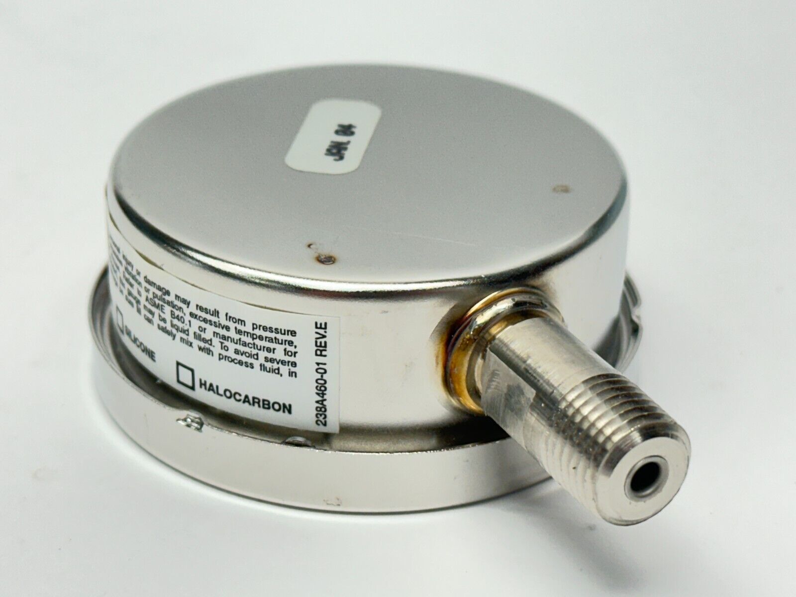 Ashcroft 1NA12014-012 Industrial Duralife Gauge 30IMV&60# 2-1/2" 25 1009SW 02L - Maverick Industrial Sales