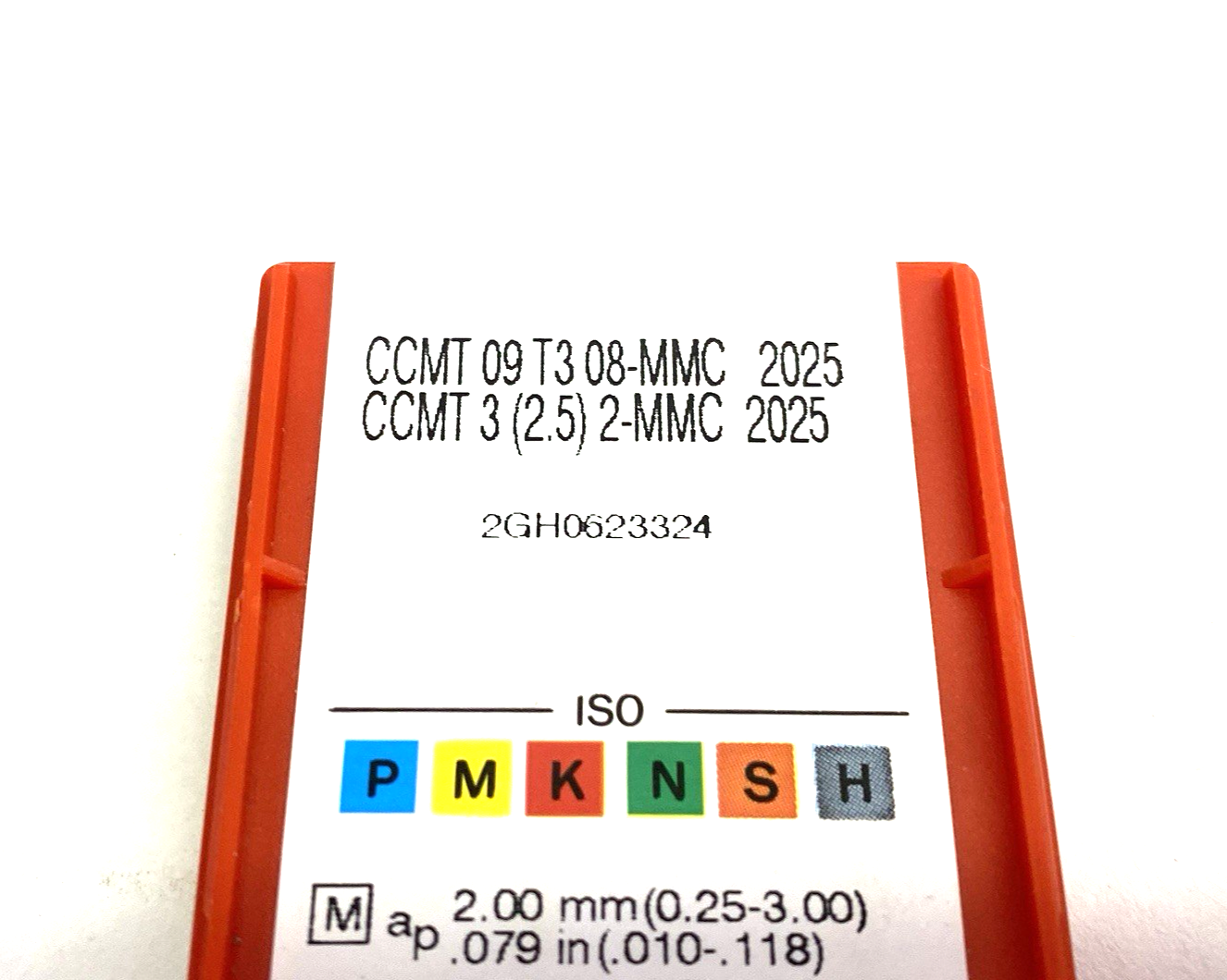 5723602 | Sandvik Coromant CoroTurn® 107 Insert CCMT 09 T3 08-MMC 2025 PKG OF 10 - New - Maverick Industrial Sales