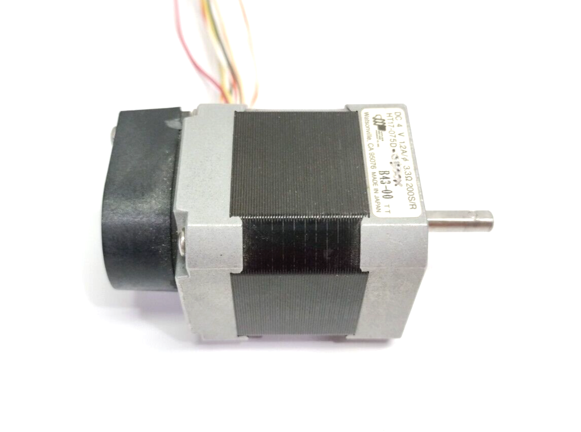 HT17-075D-0500X, HT17-075D | Applied Motion Products HT17-075D Stepper Motor 4VDC 5mm Shaft HT17-075D-0500X - Used - Maverick Industrial Sales